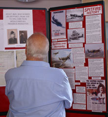 Photo 16  - 2013 Exhibition - Displays on Spitfire: History, Normanby and Frederick Middleton
